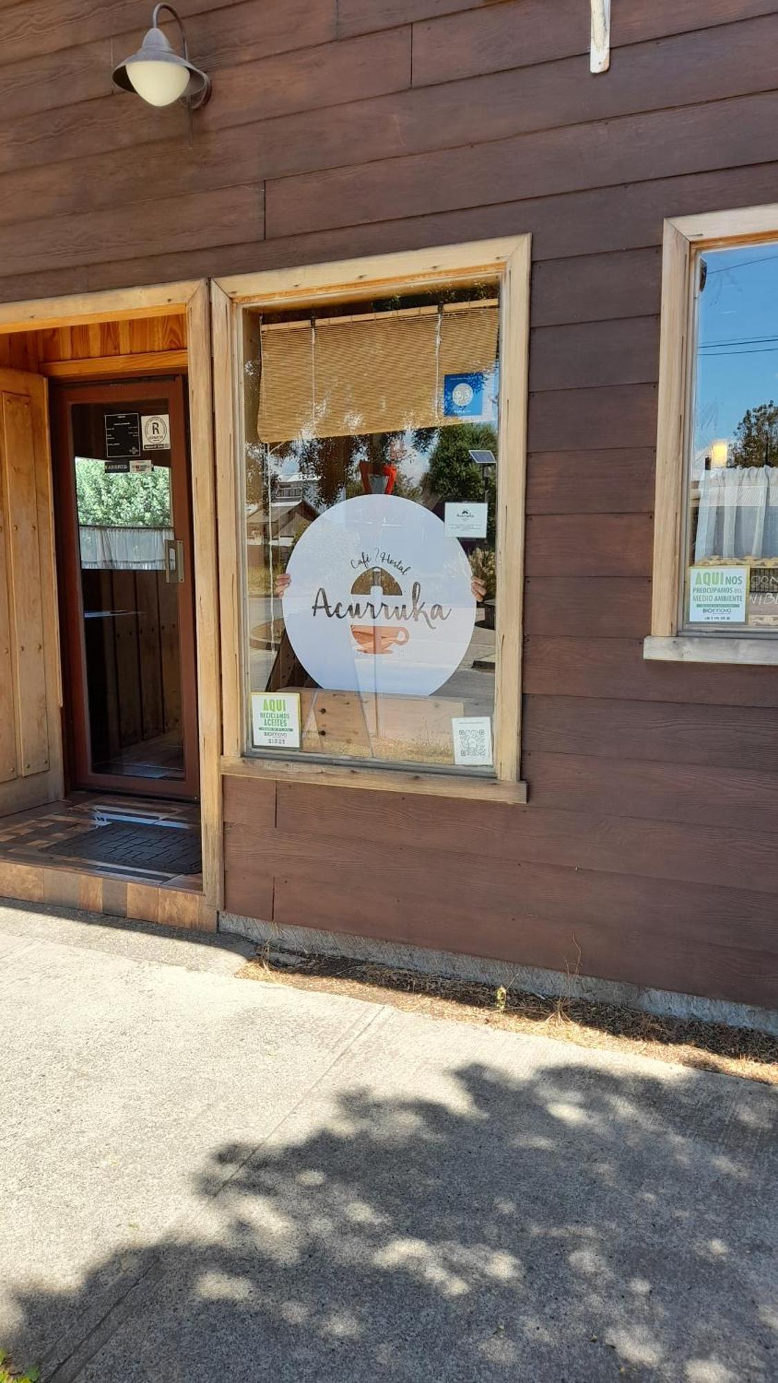 Cafe & Hostal Acurruka Curacautin Ngoại thất bức ảnh